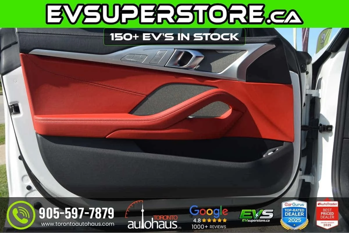 BMW 850 M850i CARBON ROOF | No Accidents | Red Interior  | Mobile.bg � ����������� 10