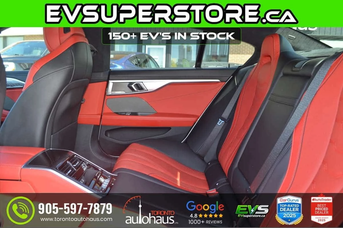 BMW 850 M850i CARBON ROOF | No Accidents | Red Interior  | Mobile.bg � ����������� 15