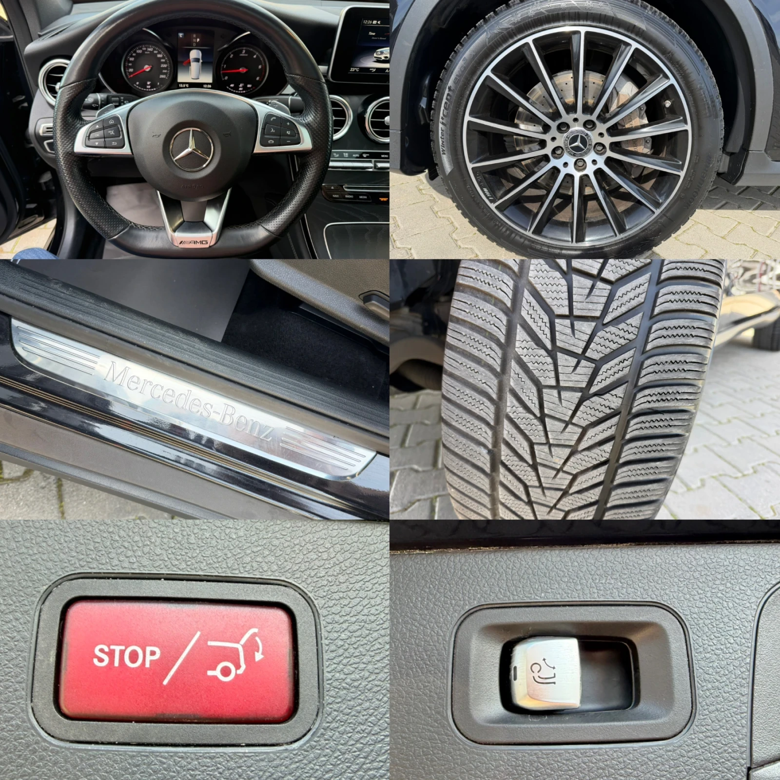 Mercedes-Benz GLC 350 D#AMG STYLE#PANORAMA#NAVI#CAMERA#ALCANTAR#102000KM, снимка 17 - Автомобили и джипове - 53818034