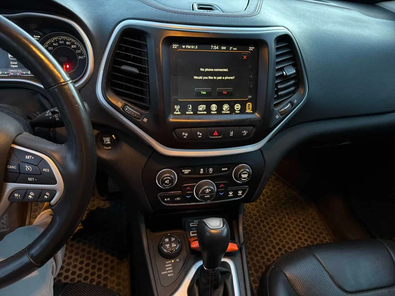 Jeep Cherokee Trailhawk / ПОДГРЕВИ / ПАНОРАМА , снимка 9 - Автомобили и джипове - 54053274