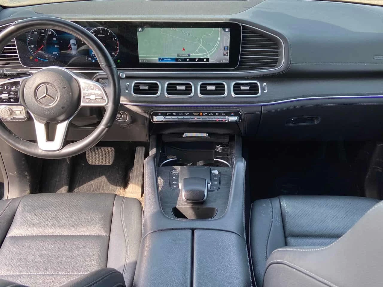 Mercedes-Benz GLE 350 BURMESTER/ПАНОРАМА/360 CAM, снимка 9 - Автомобили и джипове - 54393539