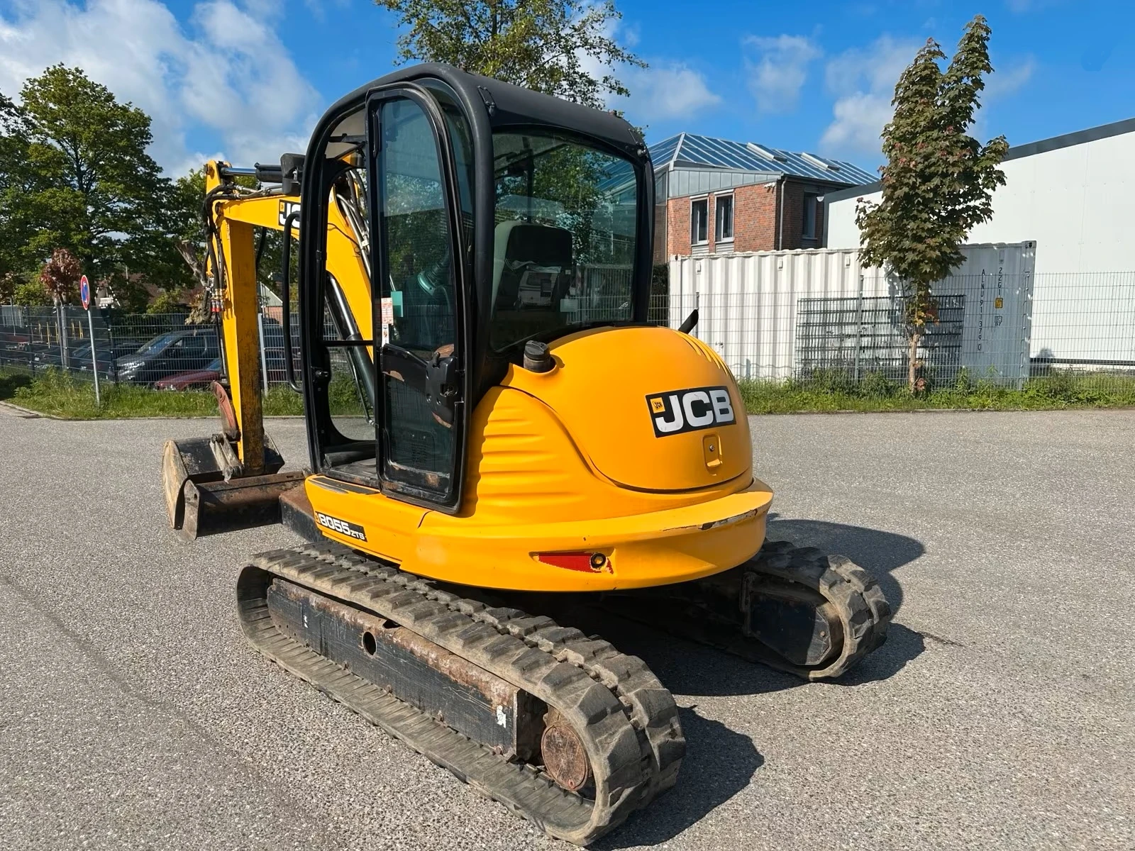 Багер JCB 8055 ZTS, снимка 5 - Индустриална техника - 55261456