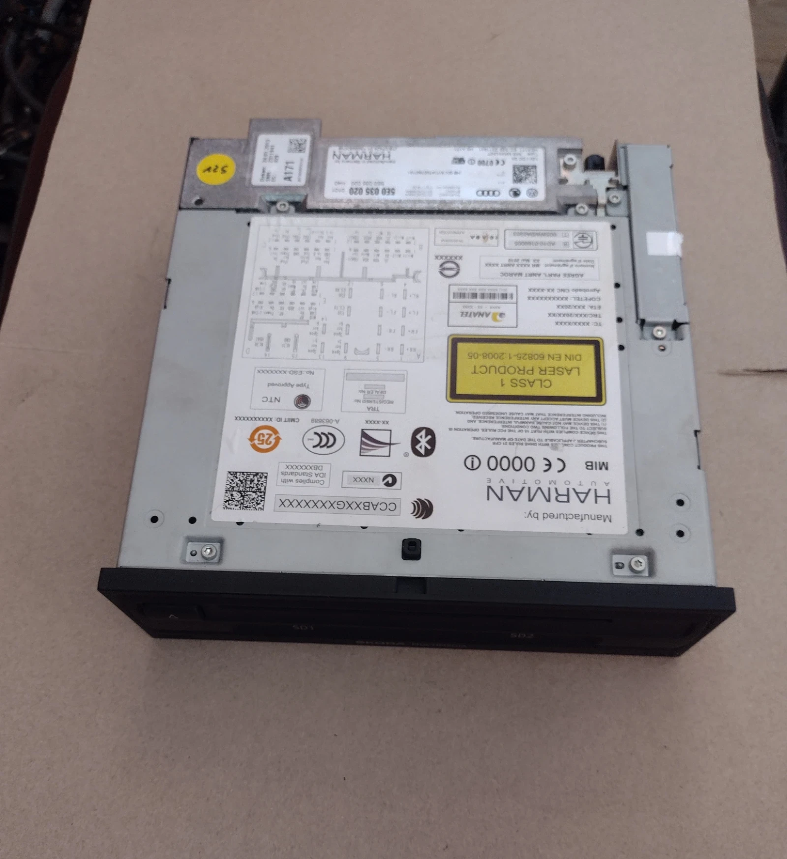 5E0035020  /CD/DVD/GPS   SKODA OCTAVIA III (2013-2020) HARMAN 5E0 035 020 | Mobile.bg   1