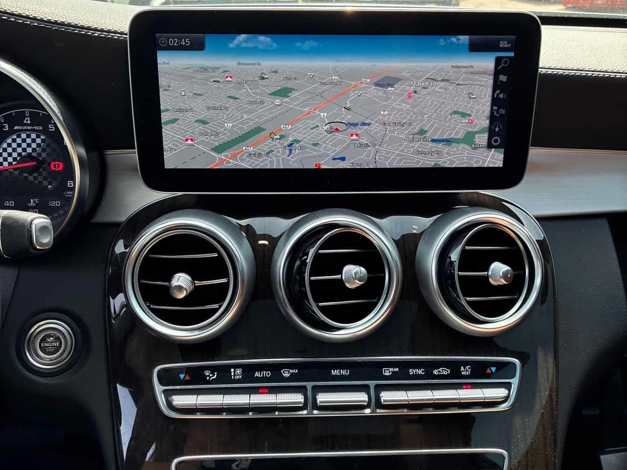 Mercedes-Benz C 43 AMG /360/DIS/BURMESTER/АВТОКРЕДИТ, снимка 9 - Автомобили и джипове - 54783016
