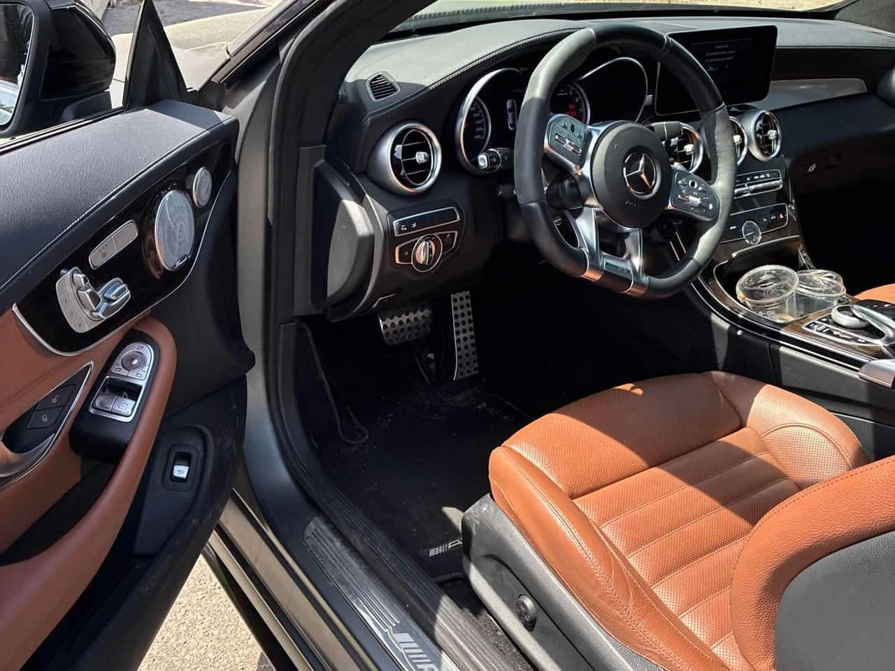 Mercedes-Benz C 43 AMG /360/DIS/BURMESTER/АВТОКРЕДИТ, снимка 5 - Автомобили и джипове - 54783016