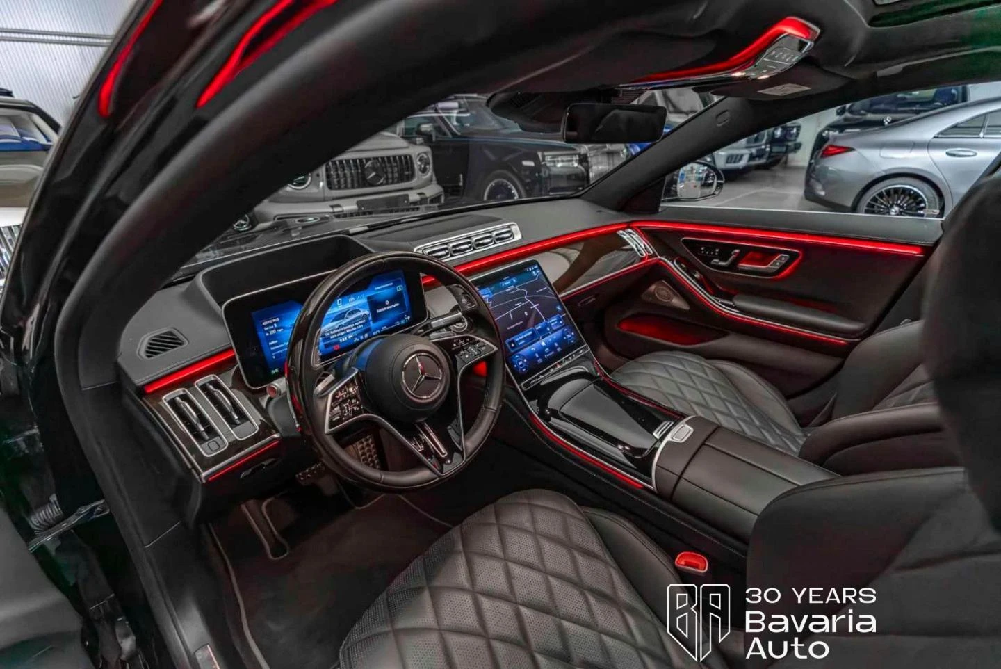 Mercedes-Benz S 450 d 4MATIC Long  AMG Line Panorama, снимка 9 - Автомобили и джипове - 54986665