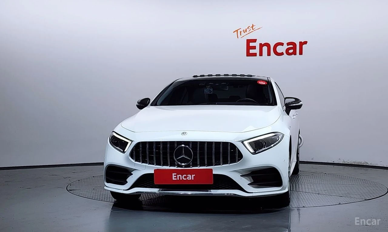 Mercedes-Benz CLS 400 AMG* LINE* BURMESTER* ОБДУХВАНЕ* ХЕДЪП* ДИСТРОНИК*, снимка 3 - Автомобили и джипове - 55318818