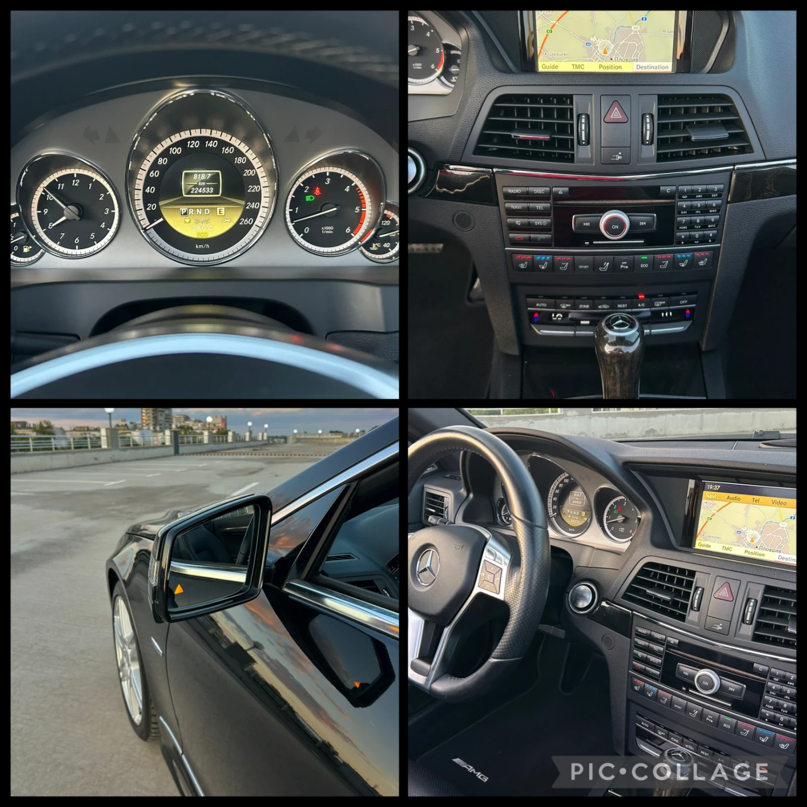 Mercedes-Benz E 350 CDI // AMG PACK // AIRSCARF //ОБДУХВАНЕ , снимка 17 - Автомобили и джипове - 55417639