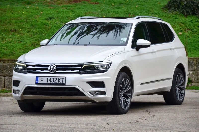 VW Tiguan Allspace Перла, снимка 1 - Автомобили и джипове - 48529785