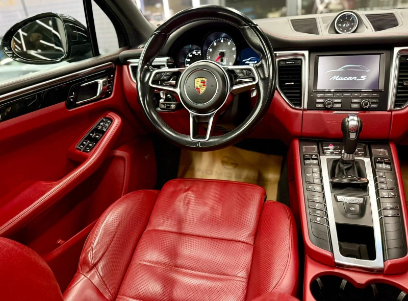 Porsche Macan S* Bose* Pano* Обдух* Лизинг* Keyless* PASM, снимка 9 - Автомобили и джипове - 52238091