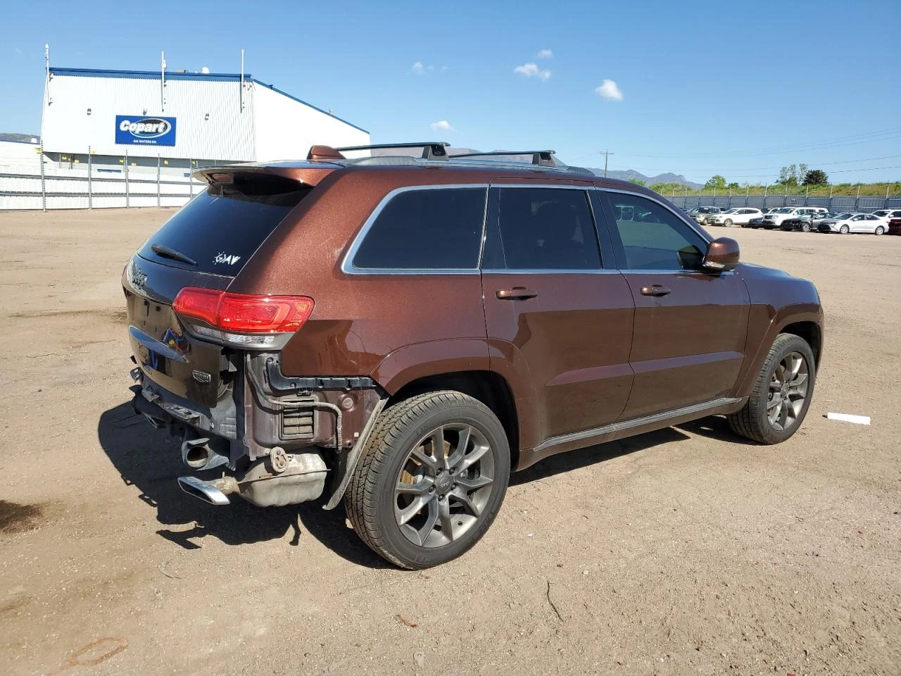 Jeep Grand cherokee SUMMIT Кафява кожа Телевизори - изображение 5