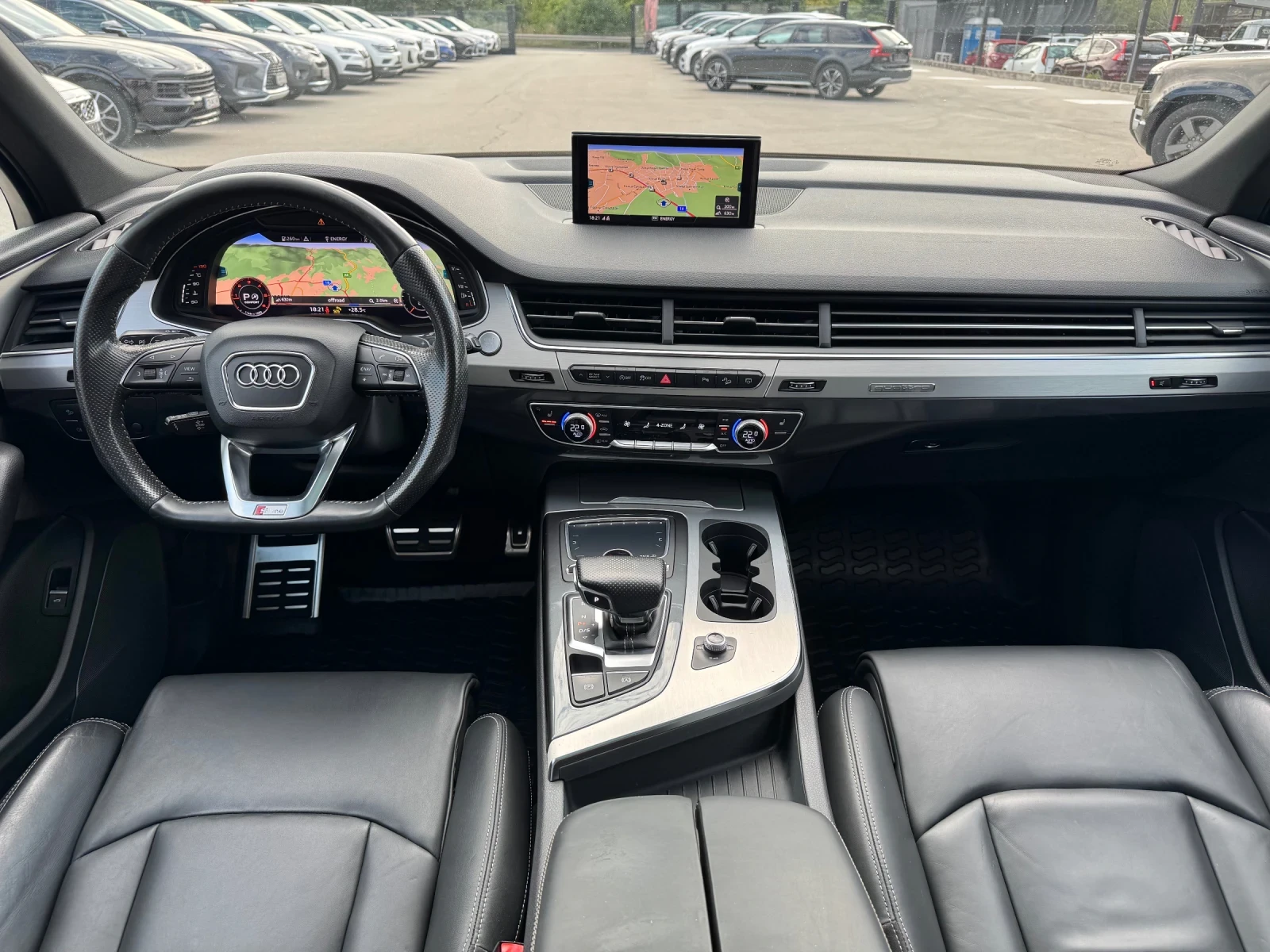 Audi Q7 3.0TDI-3xS LINE-DIGITAL-ПАНОРАМА-ПОДГРЕВ-7 МЕСТА - изображение 10