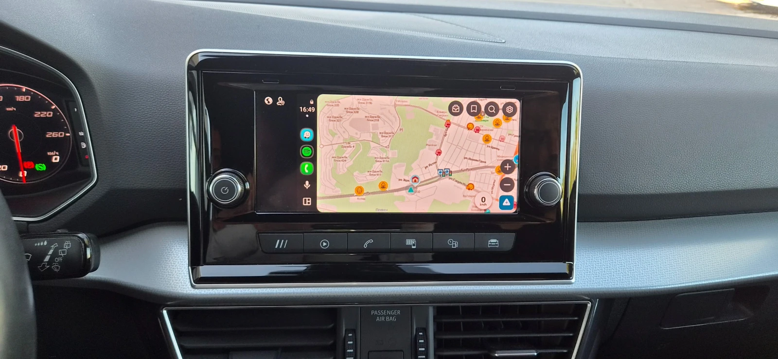 Seat Tarraco 75821км. LED ДИГИТАЛ КАМЕРА, снимка 14 - Автомобили и джипове - 54350000