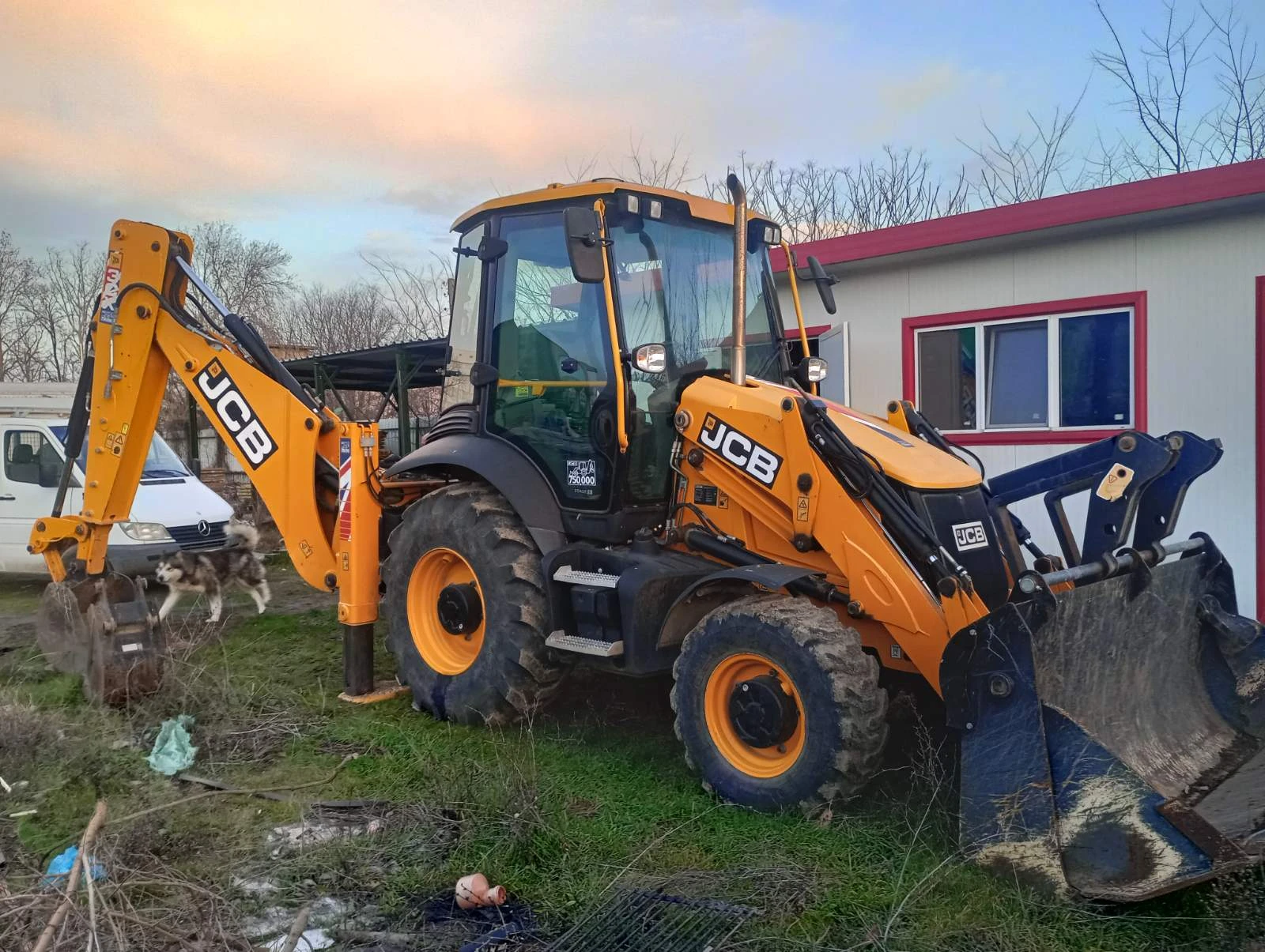 Багер JCB 3CX Sitemaster, снимка 1