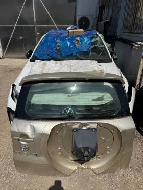 Towota Rav4 2007г заден капак със забележка-+стъклою, снимка 2