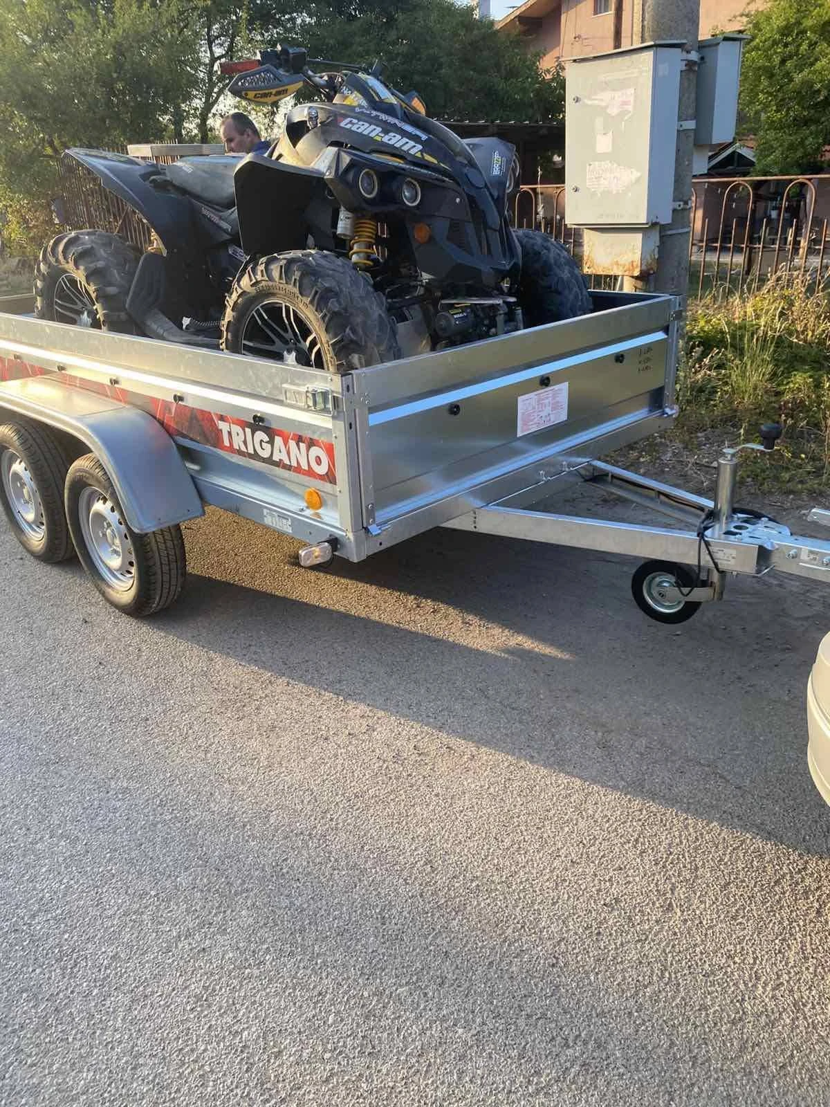 Ремарке под наем - Д265/Ш150/В40 / Двуосно / Самосвално / До 1000 кг, снимка 5 - Rent a car - 55830118