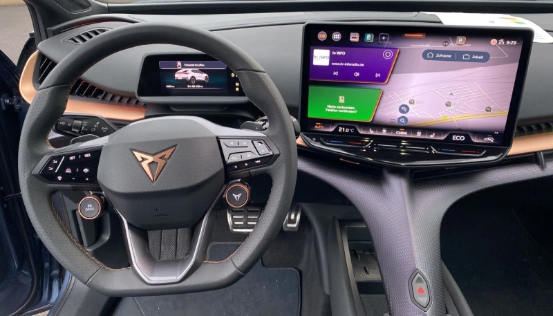 Cupra Tavascan ENDURANCE/286HP/CRPLAY/AMBI/LED/VCONTROL/215fpr, снимка 10 - Автомобили и джипове - 50728432