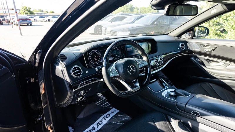 Mercedes-Benz S 350 D 4MATIC 3XTV LONG FULL AMG LINE ЛИЗИНГ 100%, снимка 14 - Автомобили и джипове - 50803561