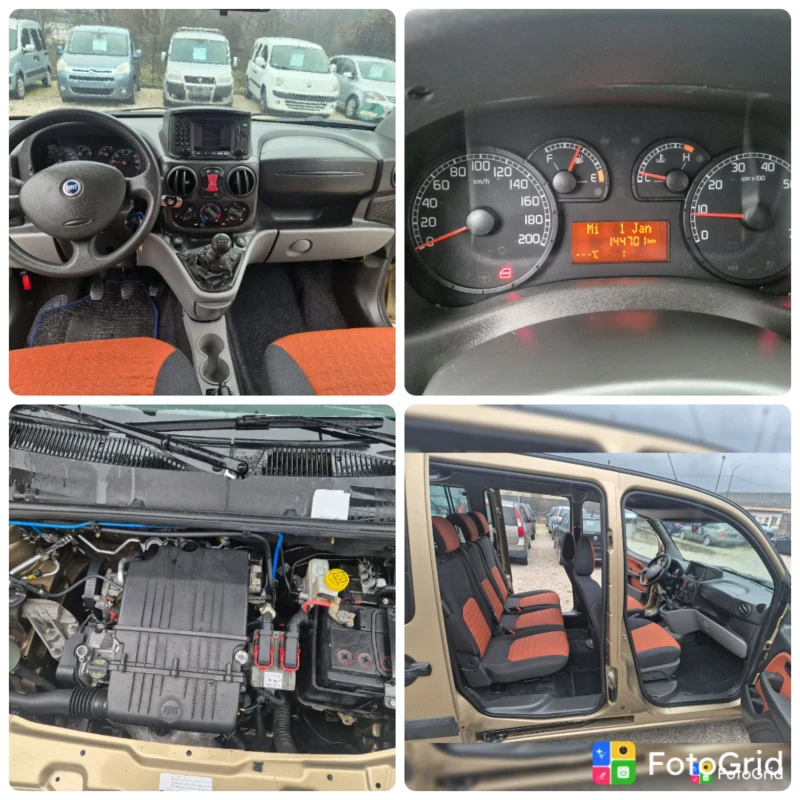 Fiat Doblo 7 МЕСТЕН, снимка 15 - Автомобили и джипове - 53246214