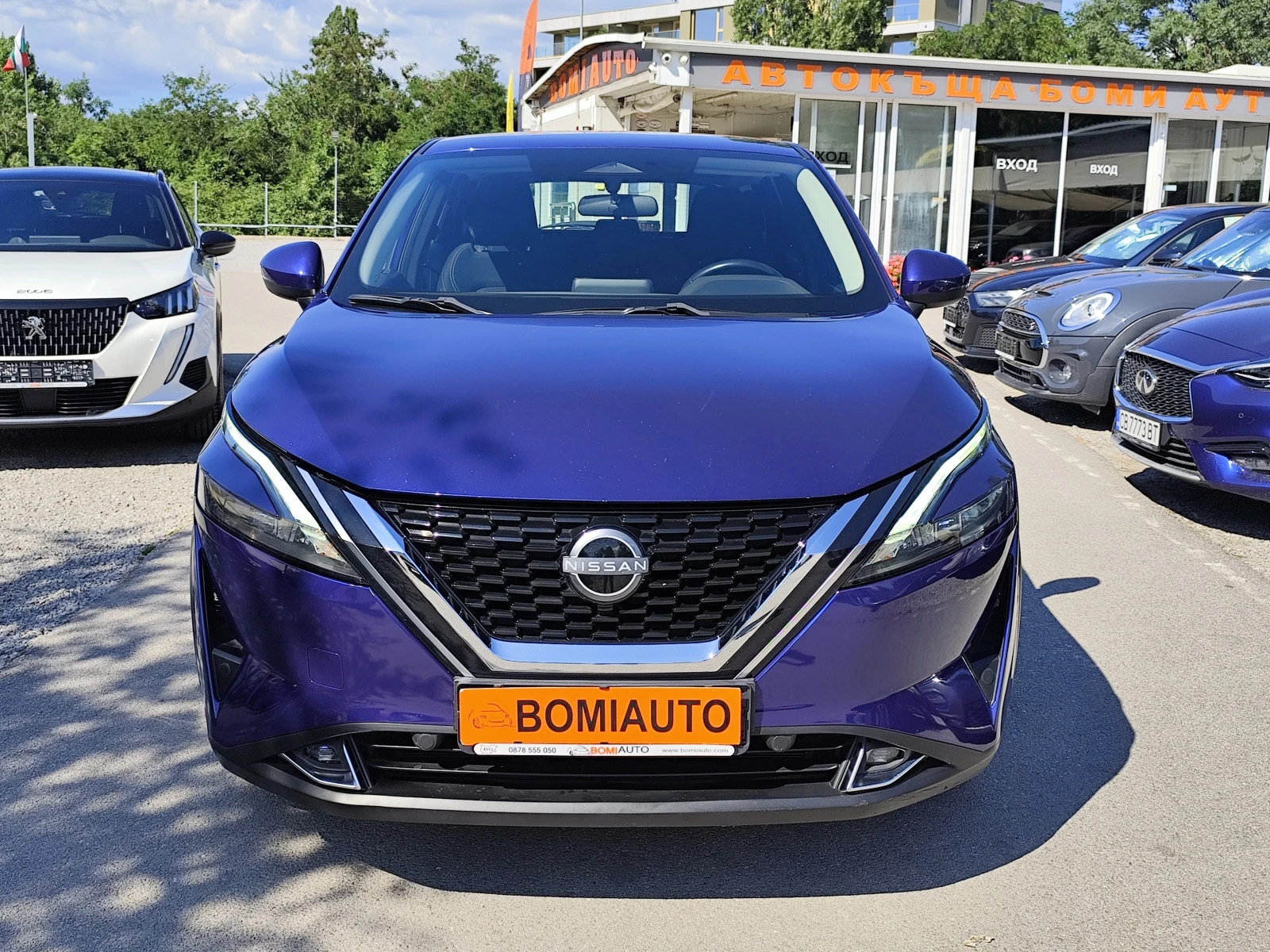Nissan Qashqai 1.3Мhev* HYBRID* LED* AUTO* CAMERA* , снимка 2 - Автомобили и джипове - 55169419