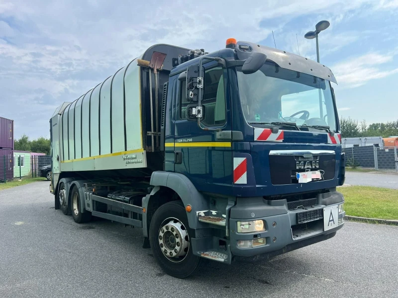 Man Tgm 26.290* 6Х2* РОТОПРЕСА* EURO5B* ВНОС* ХL* КАТО НОВ, снимка 2 - Камиони - 47356299