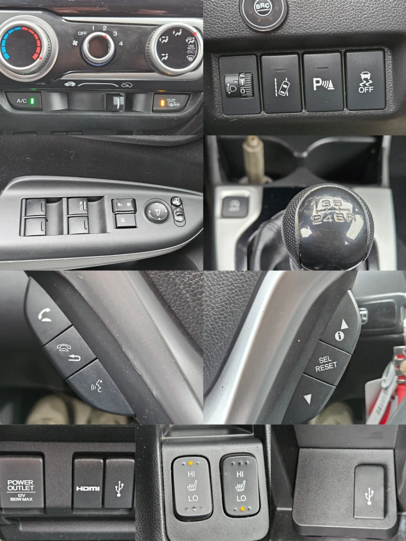 Honda Jazz 1.3I-16V/GPL/102kc/LED/NAVI/БЛУТУТ/EURO 6B/ТОП, снимка 14 - Автомобили и джипове - 48210587