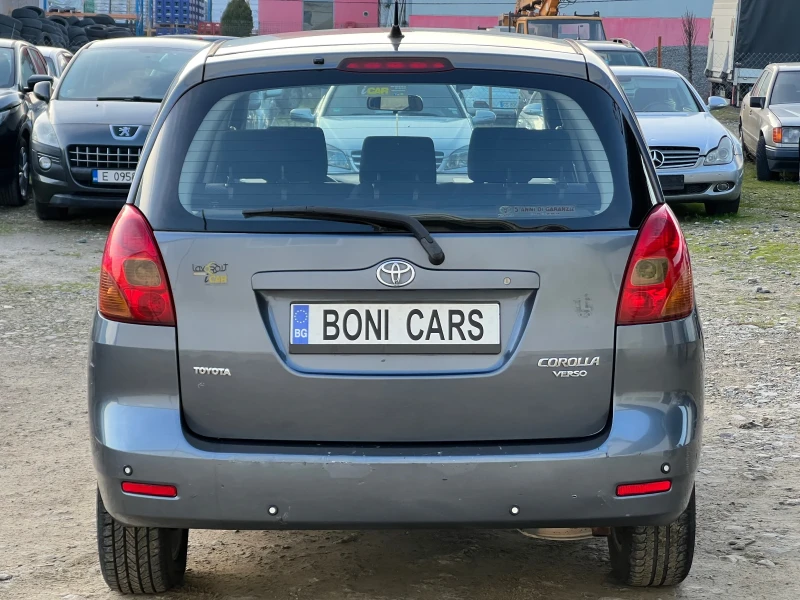 Toyota Corolla verso 1.6i-110к.с./ Климатроник/ Италия, снимка 6 - Автомобили и джипове - 52850136