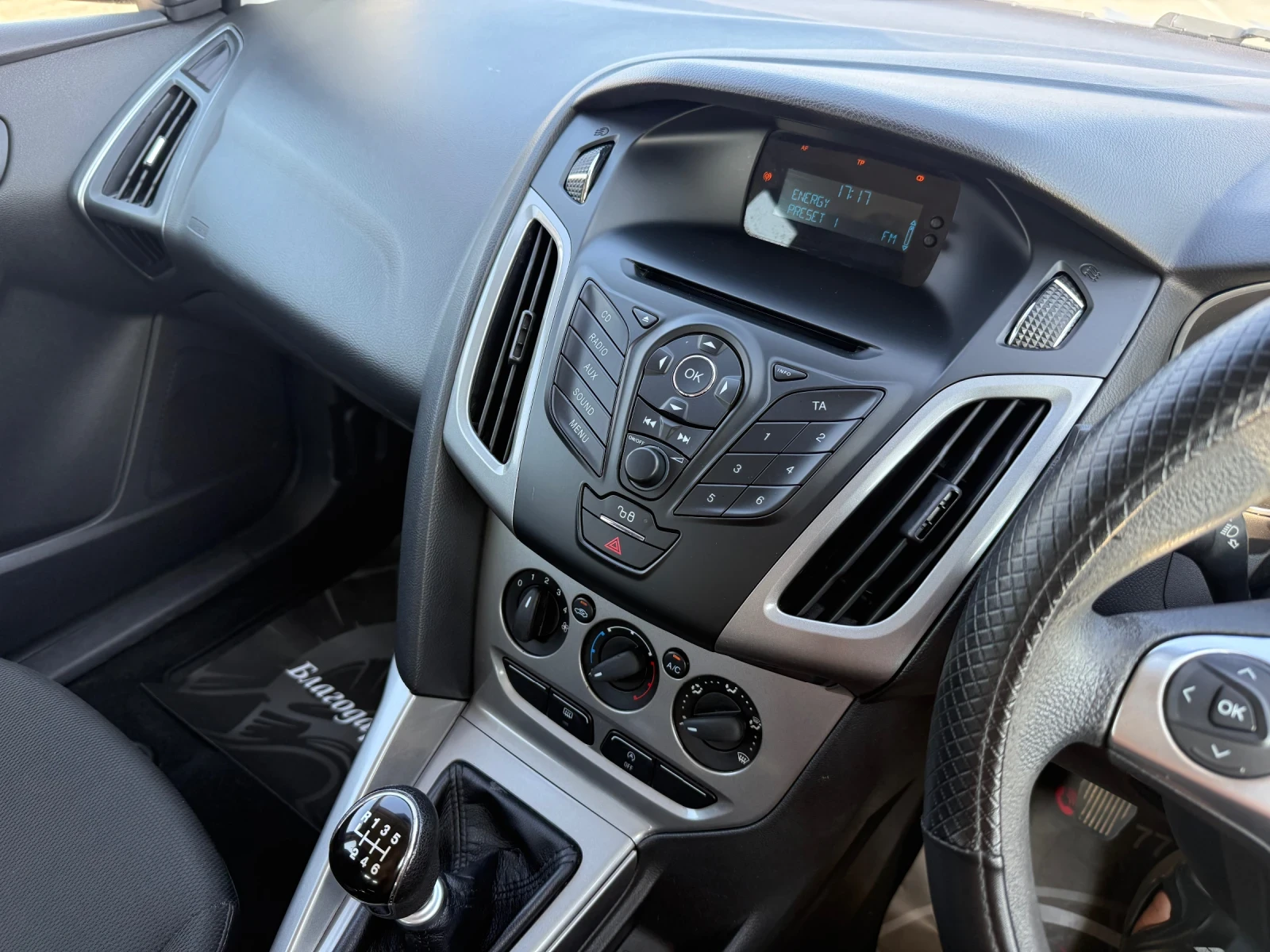 Ford Focus 1.6D* ECO* 2014г* ДЕСЕН ВОЛАН* 202.000КМ*  - изображение 10