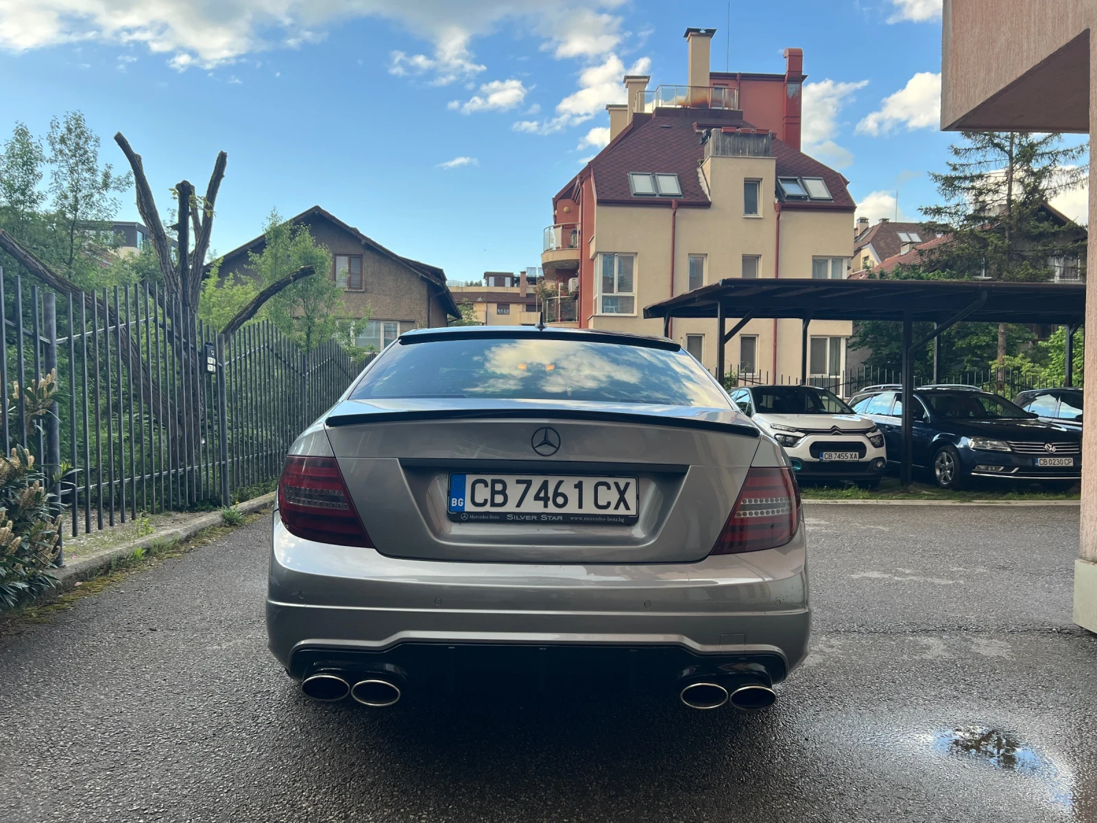 Mercedes-Benz C 300 3.5 4MATIC / FULL AMG / LPG, снимка 4 - Автомобили и джипове - 54138956