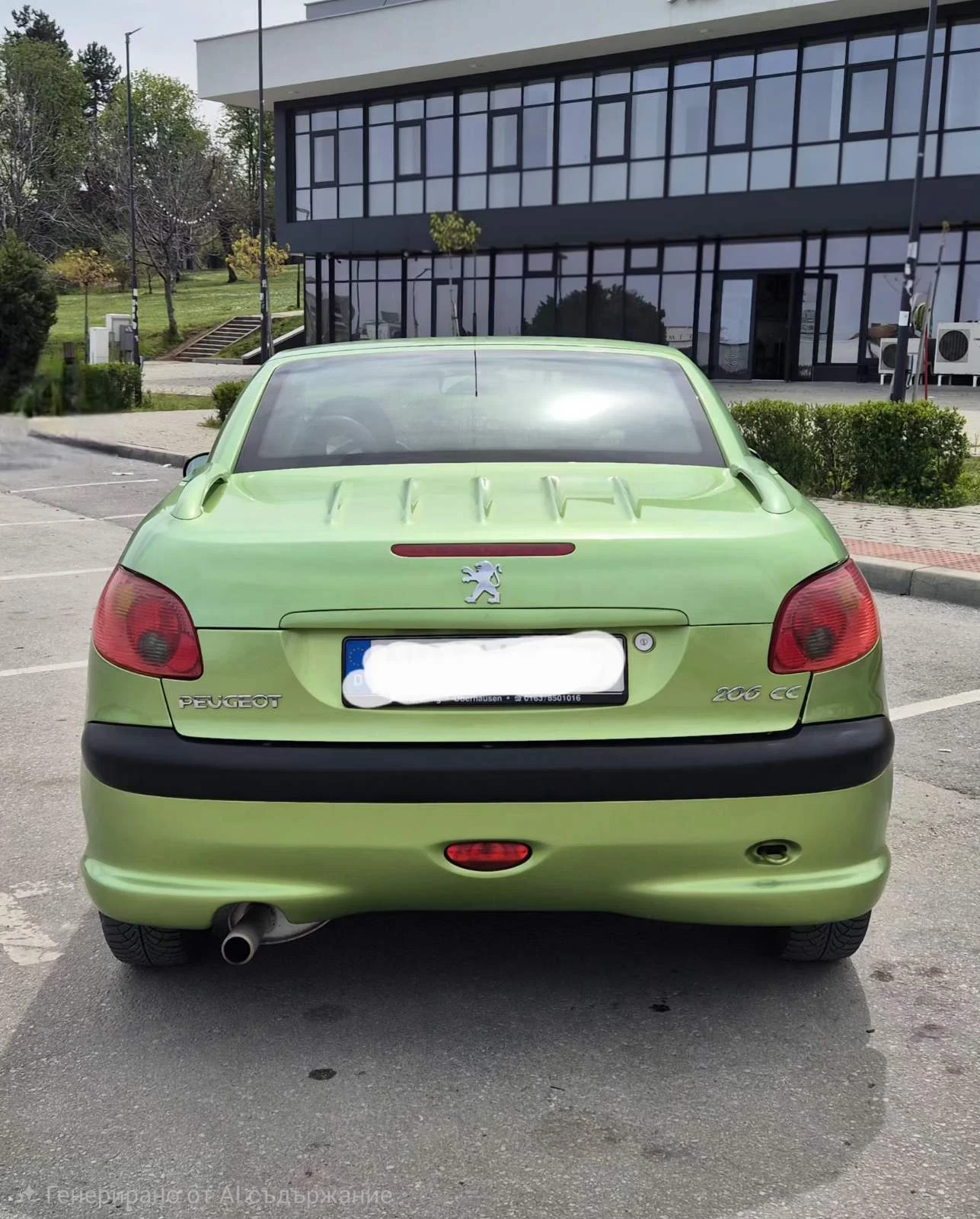 Peugeot 206, снимка 3 - Автомобили и джипове - 54232847
