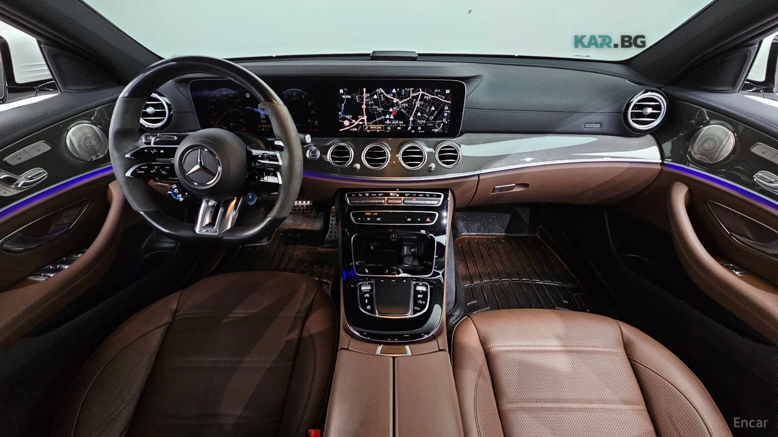 Mercedes-Benz E 53 AMG 4MATIC+ * 360* BURMESTER* PANO* ОБДУХ* ВЪЗДУХ, снимка 3 - Автомобили и джипове - 55379774