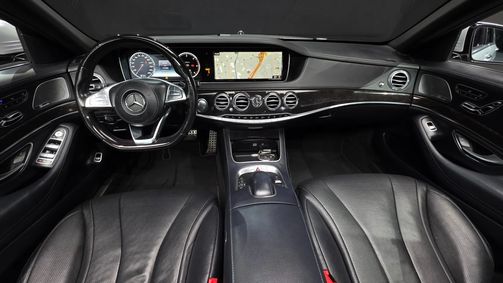 Mercedes-Benz S 350 Head up/360 Cam/Подгрев/Обдух/ДИСТРОНИК/, снимка 5 - Автомобили и джипове - 55444823