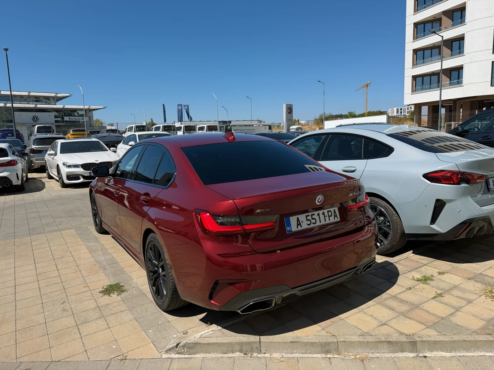 BMW 340 M340d xDrive/M Sitz/Carbon/Laser/HuD/ACC, снимка 10 - Автомобили и джипове - 55770003
