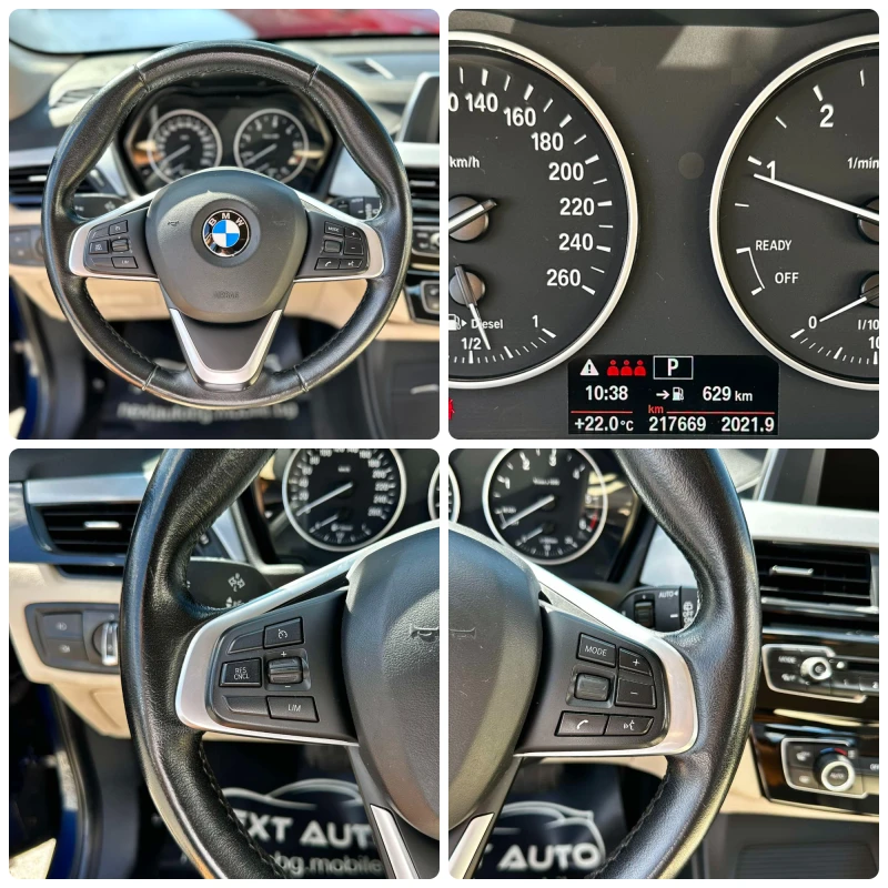 BMW X1 2.0D 4x4 E6B АВТОМАТ КОЖА НАВИ, снимка 13 - Автомобили и джипове - 51689533