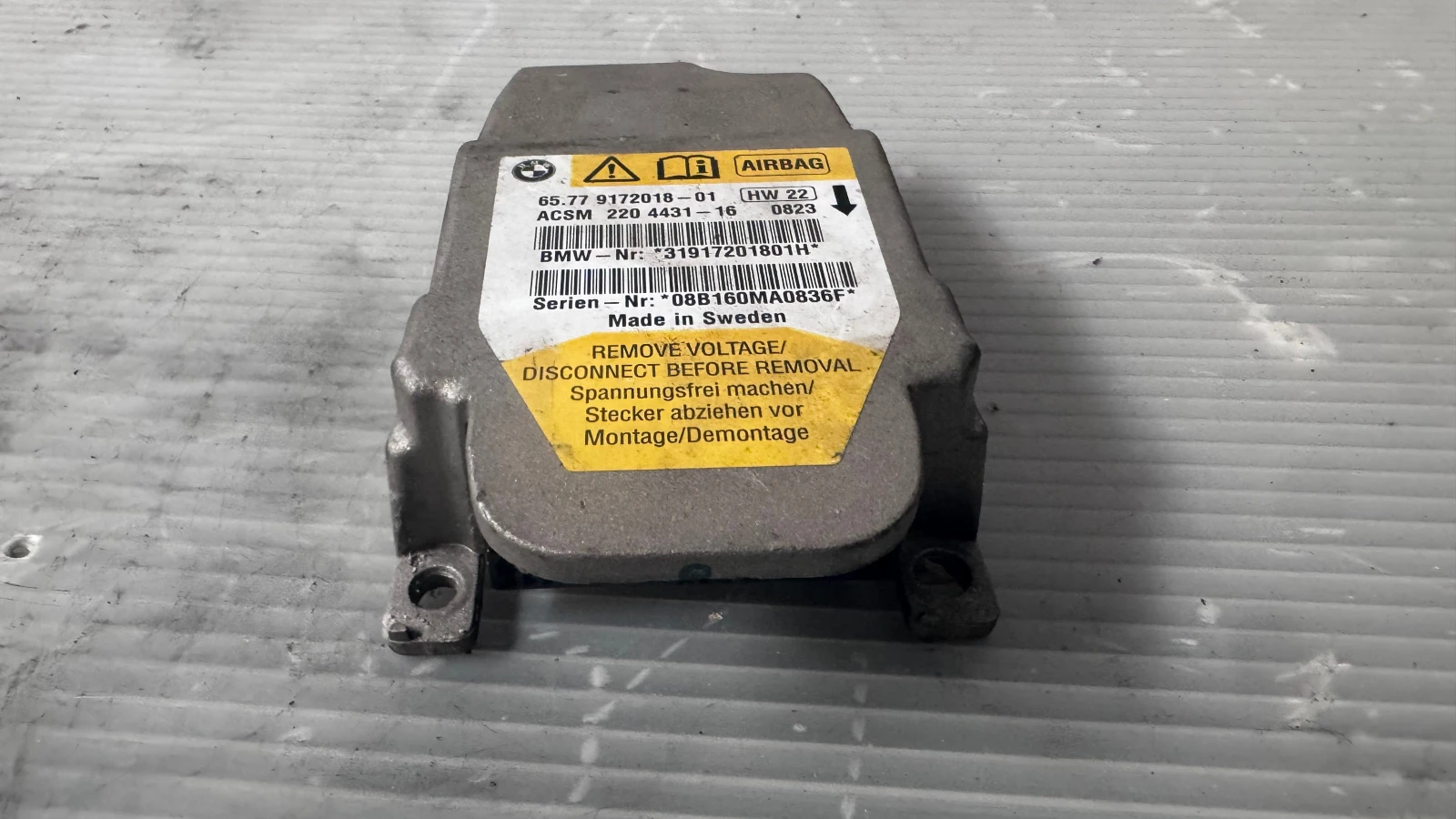 Airbag  /  /  a BMW E60 - 65.77 9172018-01 / 31917201801H | Mobile.bg   1