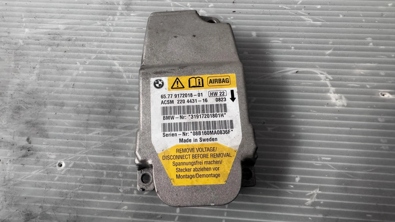 Airbag  /  /  a BMW E60 - 65.77 9172018-01 / 31917201801H | Mobile.bg   2