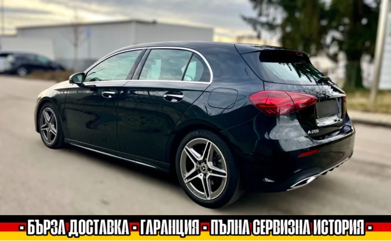 Mercedes-Benz A 200 AMG/10000km/2023г./360CAM/MBUX/AMBIENT/163к.с., снимка 4 - Автомобили и джипове - 49288679