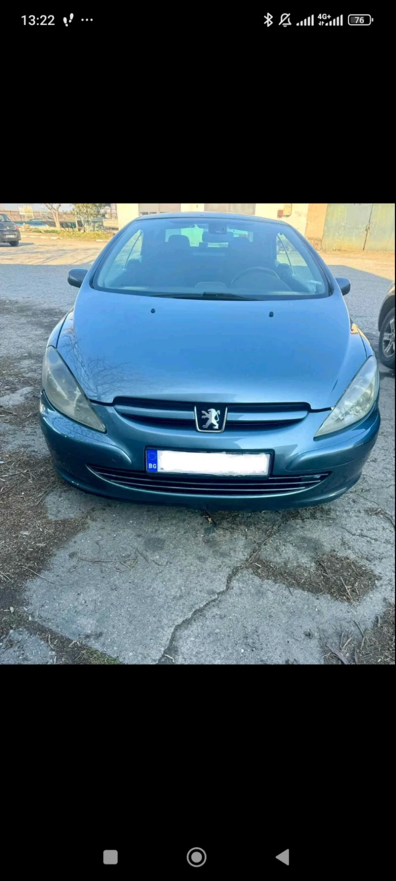 Peugeot 307 СС, снимка 1 - Автомобили и джипове - 49292847