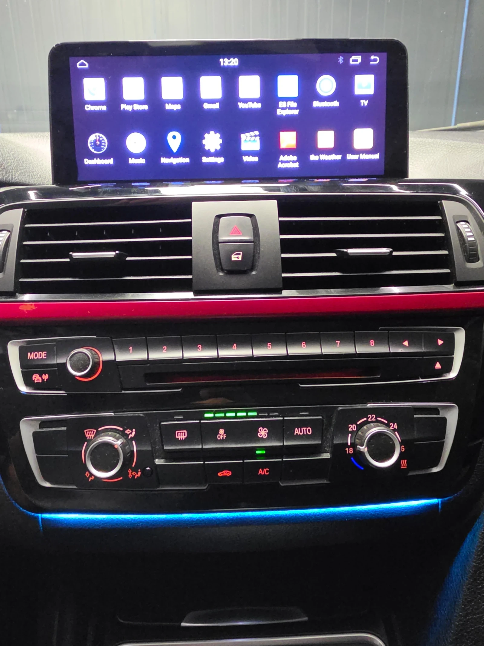 BMW 316 2.0* 116к.с* АВТОМАТ* FULL-M-SPORT* CARPLAY* , снимка 11 - Автомобили и джипове - 55562198
