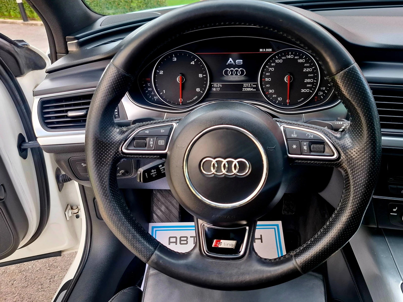 Audi A6 3.0TDI/S-line/Quattro, снимка 9 - Автомобили и джипове - 56314795