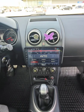 Nissan Qashqai 1.6 Бензин/Газ   7л/100км   Панорама / Камера , снимка 14