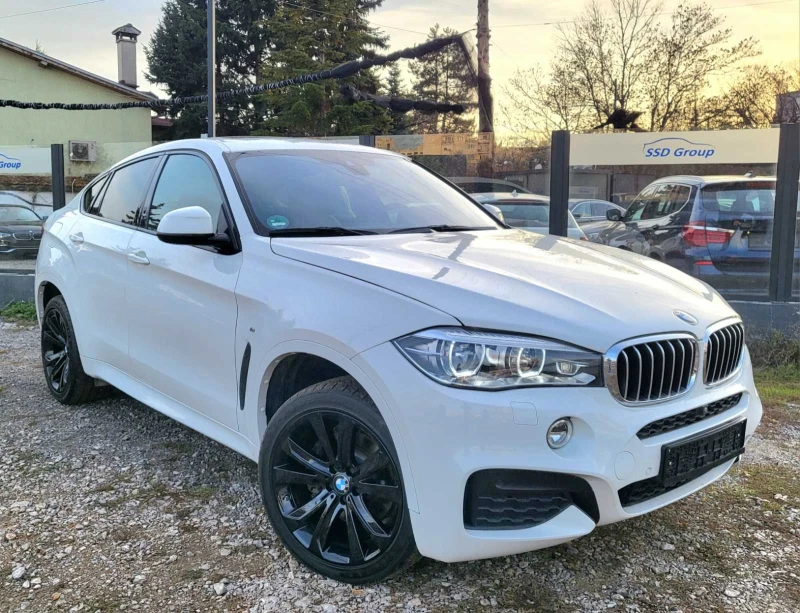 BMW X6 4.0d Xdrive M ПАКЕТ! ВАКУМ! 360! 82000КМ! ГЕРМАНИЯ, снимка 1 - Автомобили и джипове - 45503234