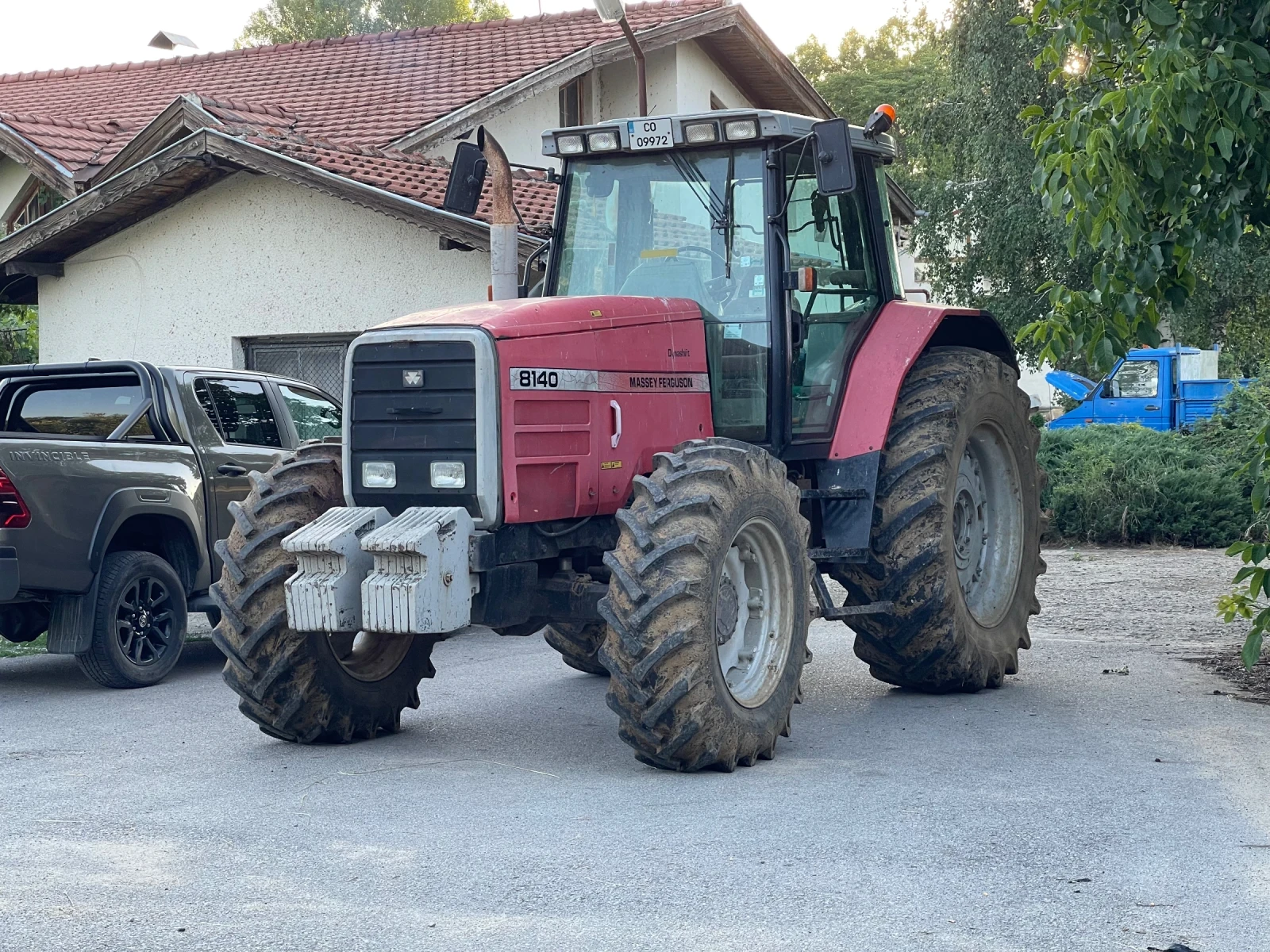 Трактор Massey 8140   НОВ ДВИГАТЕЛ 170к.с. - изображение 3