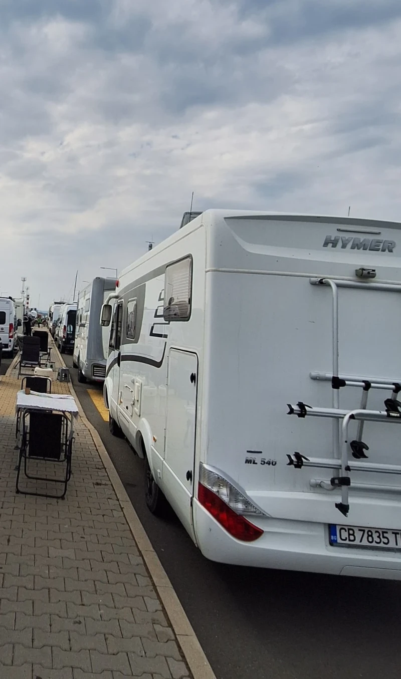 Кемпер HYMER / ERIBA ML540 Автомат КОЛЕДНА ЦЕНА, снимка 2 - Каравани и кемпери - 51482803