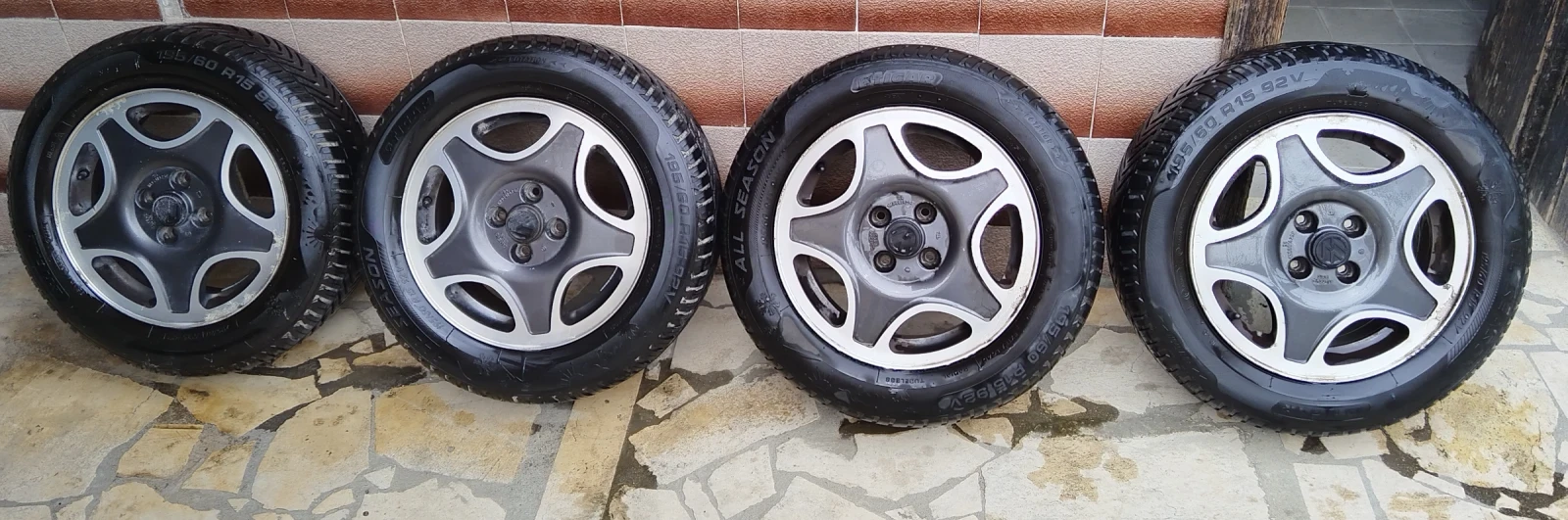 Гуми с джанти 195/60R15 за VW Golf | Mobile.bg — изображение 1
