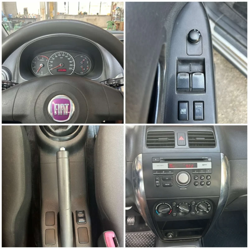 Fiat Sedici 1.9 mjet, снимка 8 - Автомобили и джипове - 47450019