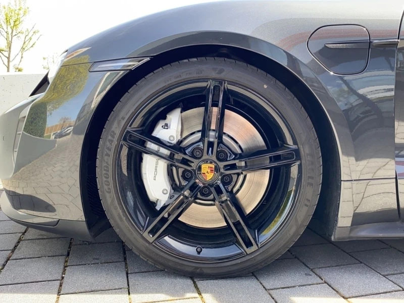 Porsche Taycan Turbo Sport Turismo = Sport Design= Гаранция, снимка 4 - Автомобили и джипове - 48012141