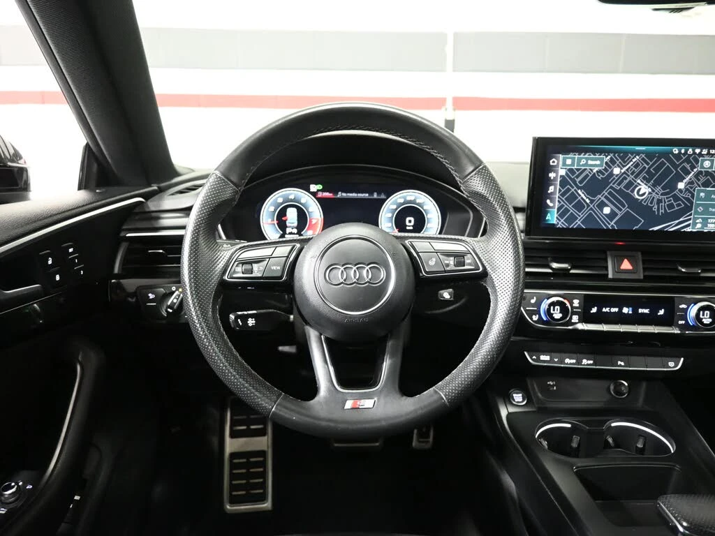 Audi A5 AWD| ОБДУХ| Pre-Sense| ALA| Side and Park Assist, снимка 9 - Автомобили и джипове - 55436818