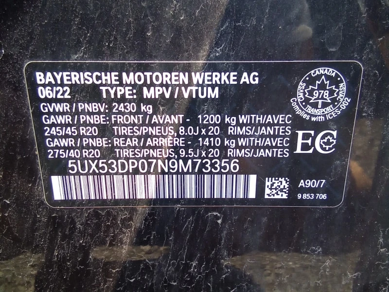 BMW X3 * xDrive30i * CARFAX * , снимка 10 - Автомобили и джипове - 56046607