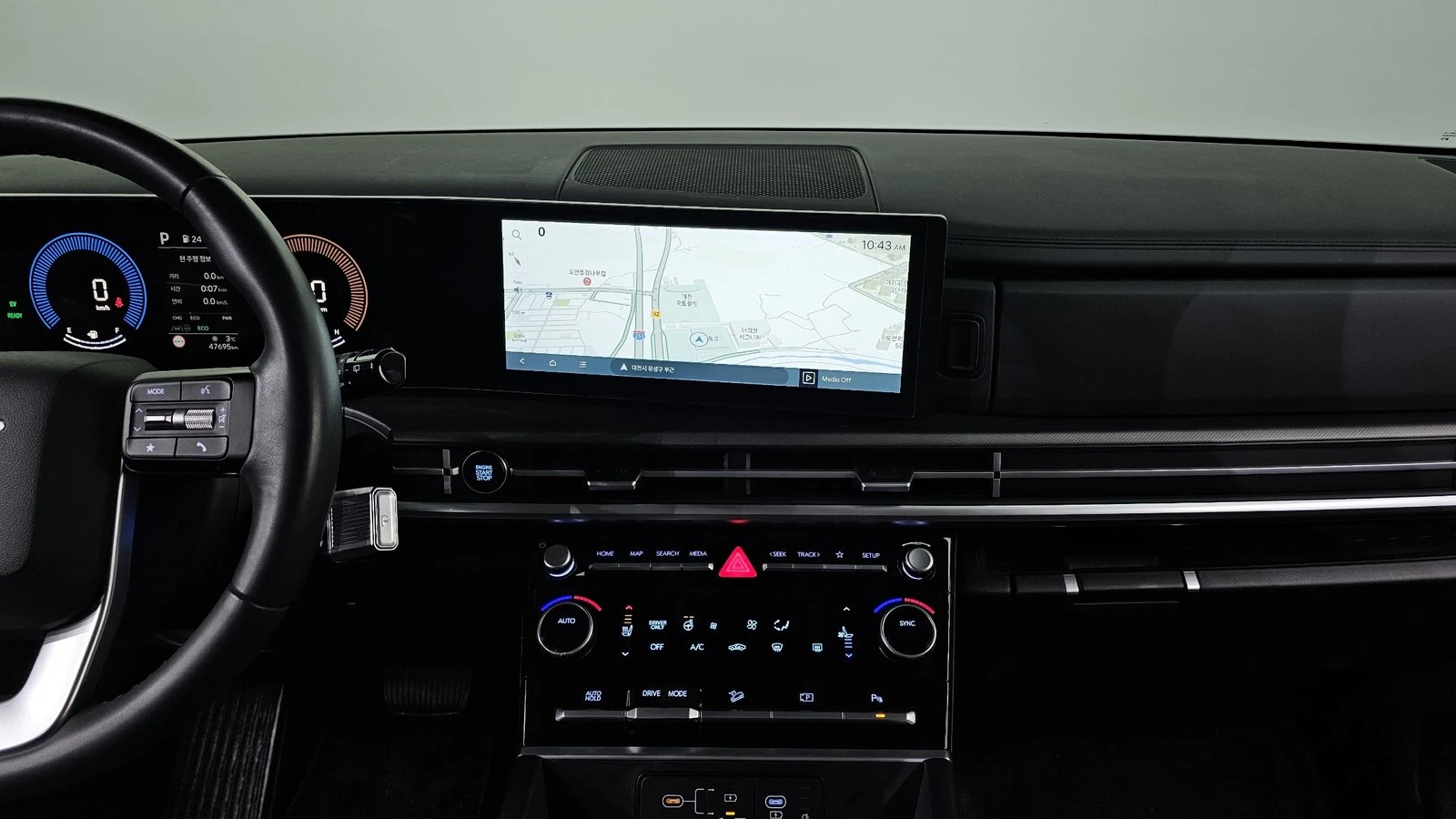 Hyundai Santa fe 1.6 HEV* ЛЮК* KEYLESS* ПОДГРЕВ ВОЛАН* КРАЙНА ЦЕНА, снимка 15 - Автомобили и джипове - 55323763